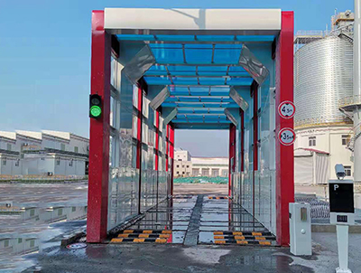 唐山18米龍門洗車機帶風(fēng)干烘干