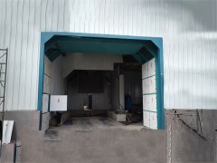 洛陽嵩縣2臺卸料口龍門洗車機